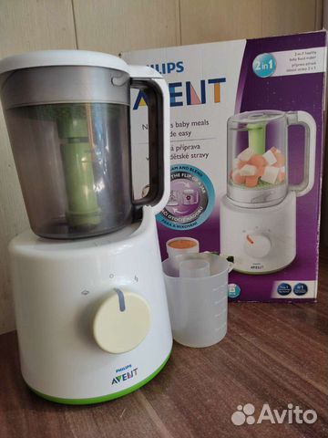 Пароварка блендер philips avent 2 в 1