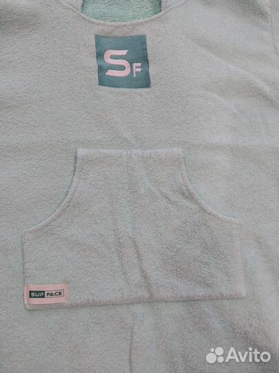 Пончо пляжное детское