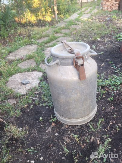 Бидон фляга алюминиевая