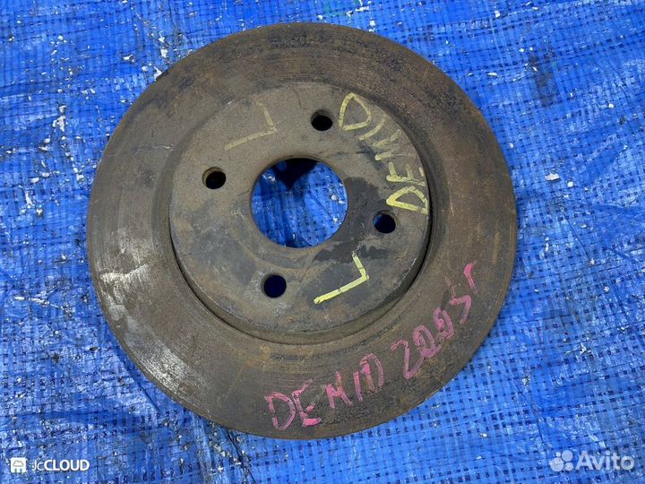 Тормозной диск на mazda demio DW3W ZJ