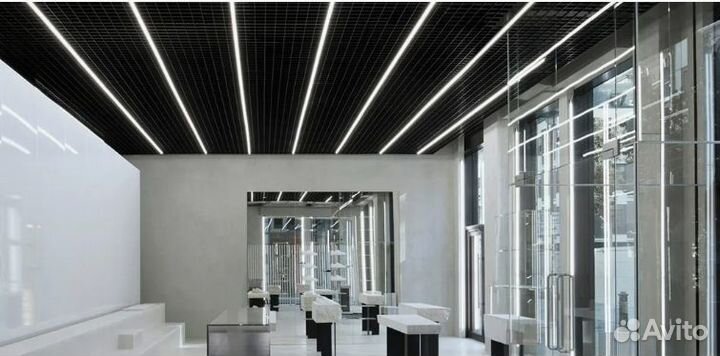 Универсальные LED-светильники в офисе