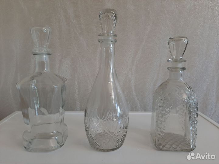 Штофы и графины