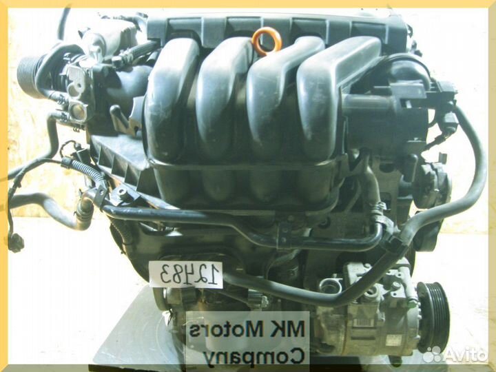Двигатель 2.0 BVY VW Passat B6 Jetta 5 пробег 65т
