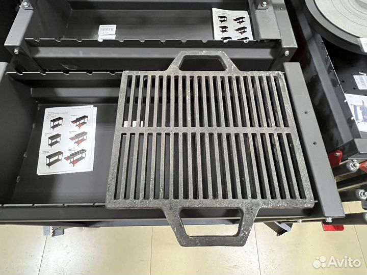 Чугунная решетка гриль