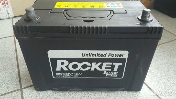 Аккумулятор Rocket Sebаng 100Ач Азия