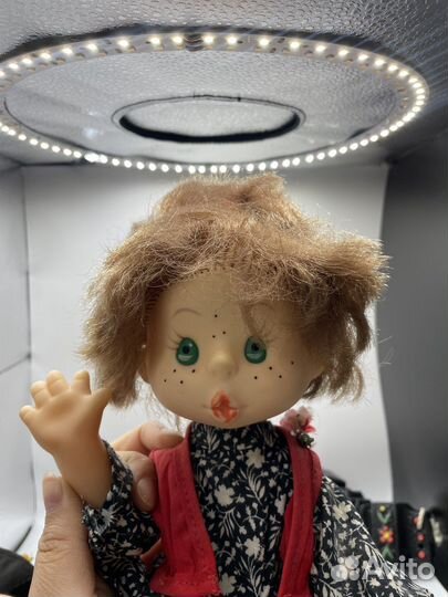 Советская кукла Гармонист СССР, В родном (Сзр)