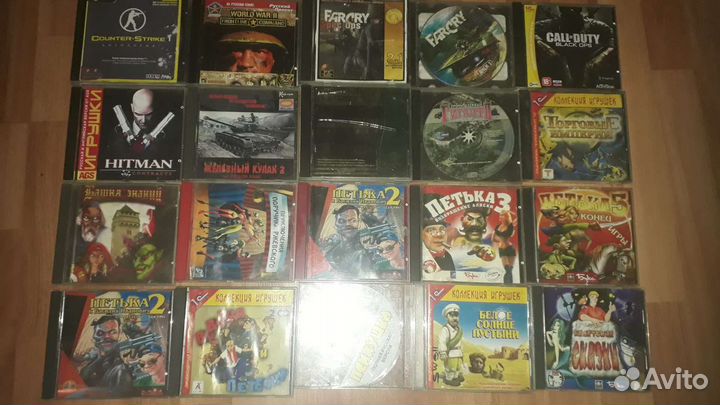 Игры компьютерные CD и DVD