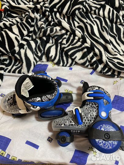 Ролики explore детские раздвижные 26 -29