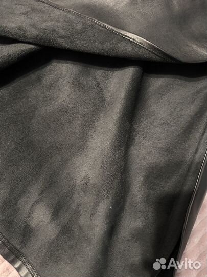 Кожаная юбка