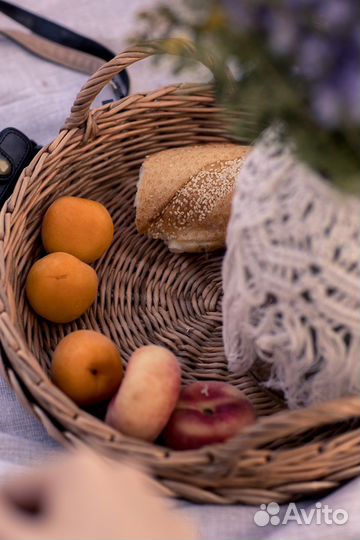 Поднос из бумажной лозы