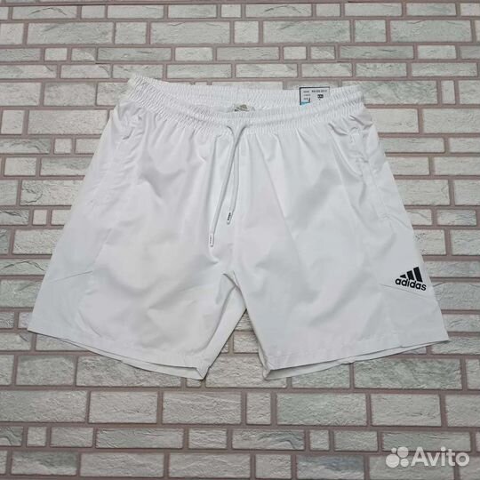 Белые Пляжные шорты Adidas