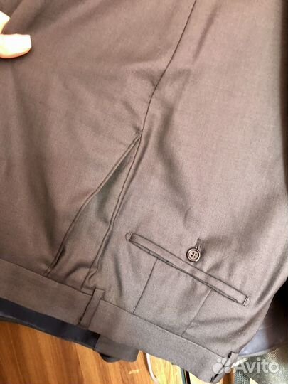 Костюм классический мужской 50-52 шерсть шёлк