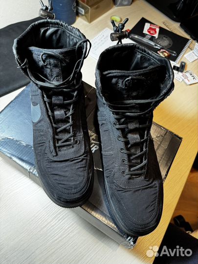 Кроссовки зимние nike air force 1