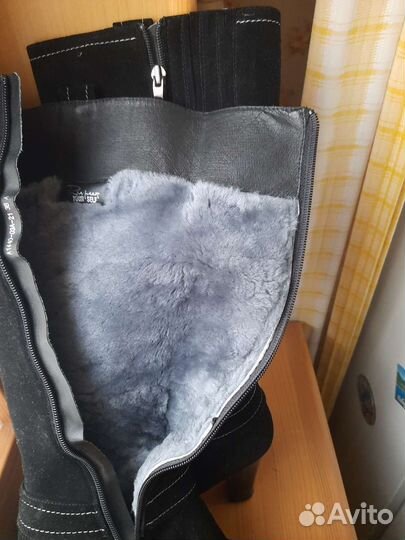 Сапоги Respect замшевые натуральные 38