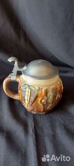 Кружка пивная антикварная Германия