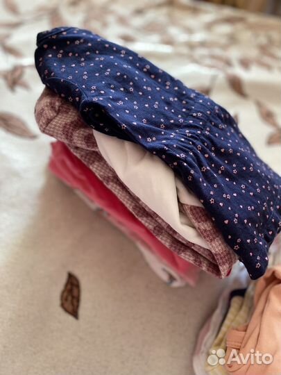 Вещи пакетом на девочку 62-68