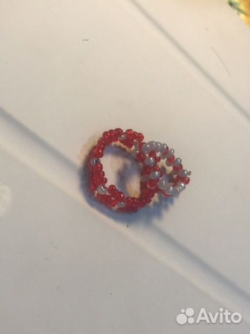 Парные кольца из бисера разные плетения 10-11лет