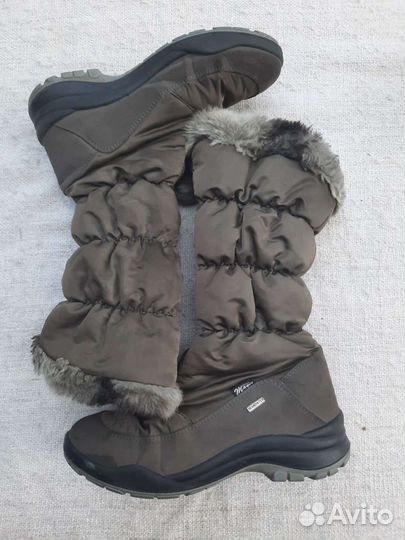 Зимние женские сапоги мембрана 38р зима серые