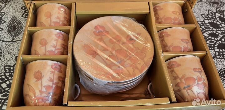 Чайный сервиз новый в коробке