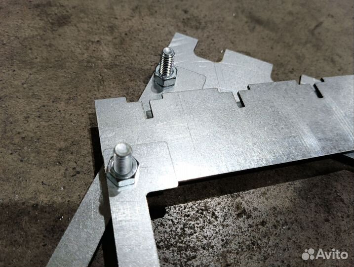 Мангал складной следопыт 2мм