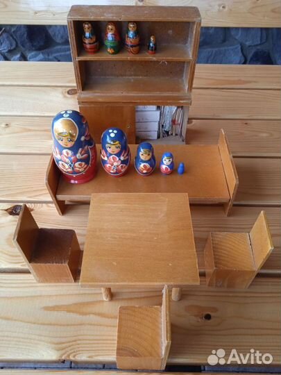 Деревянная мебель СССР, Матрёшки СССР