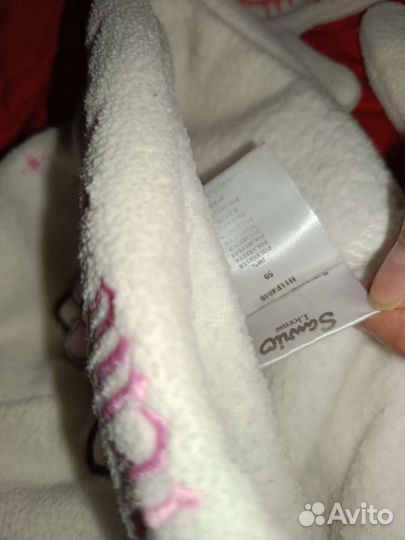 Шапка, варежки hello kitty