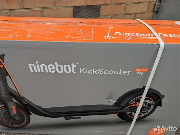 Ninebot F40 Новый/Гарантия/Обмен (440+ отзывов)