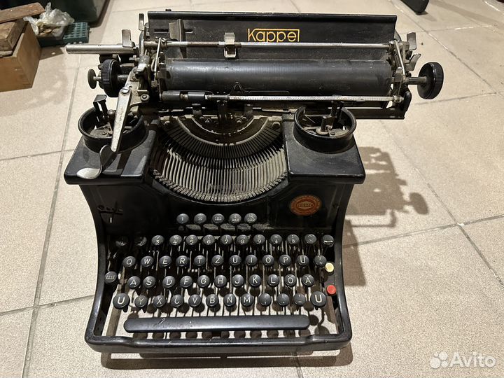 Пишущая машинка / немецкая kappel