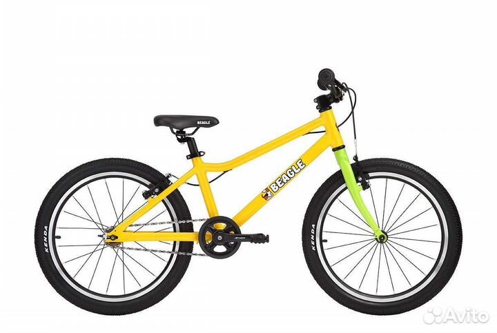 Легкий детский велосипед Beagle 120/120x