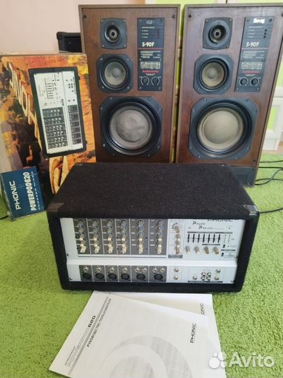 Пульт Phonic Powerpod 620 и Radiotehnika S-90F
