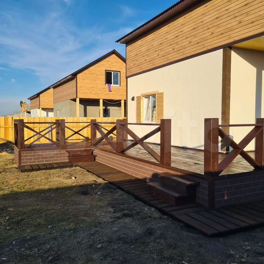 Коттедж 120 м² на участке 7 сот.