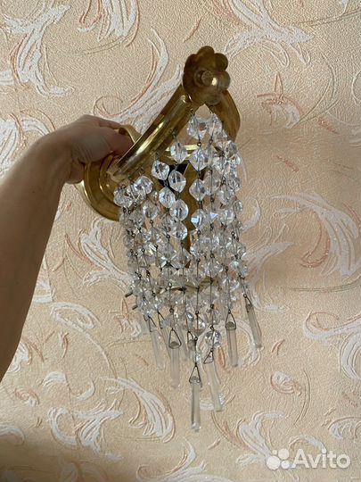 Светильники -бра Винтажный ссср,бронза