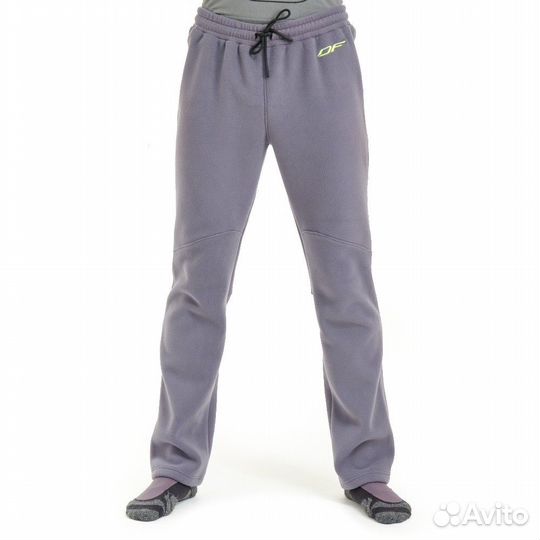 Флисовые штаны Dragonfly Level Gray Lemon 700201-2