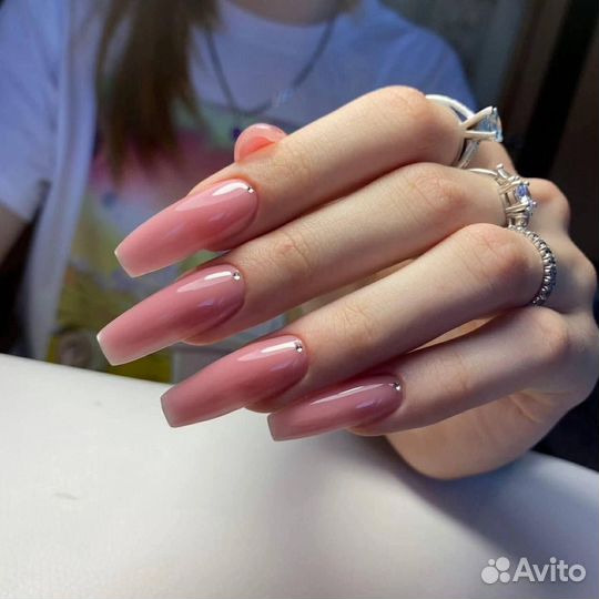 Наращивание ногтей/маникюр, гель лак