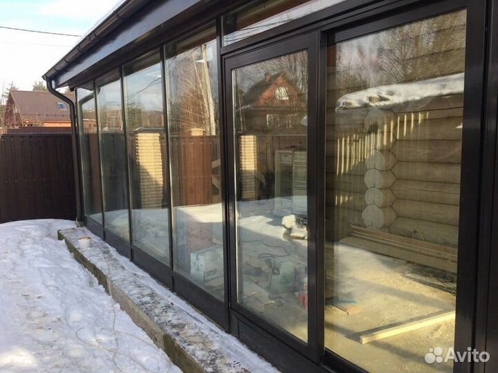 Окна для террас и веранд