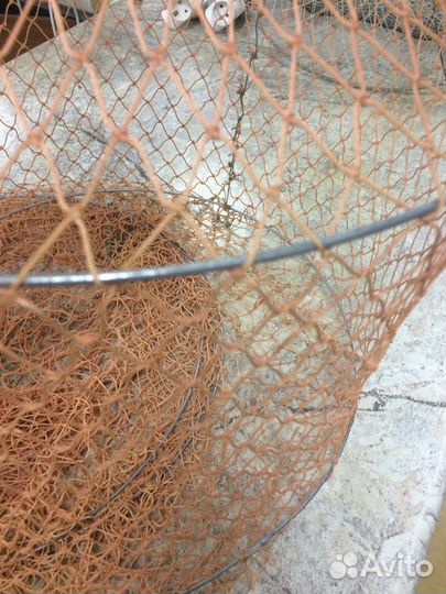 Садок капроновый ручная работа