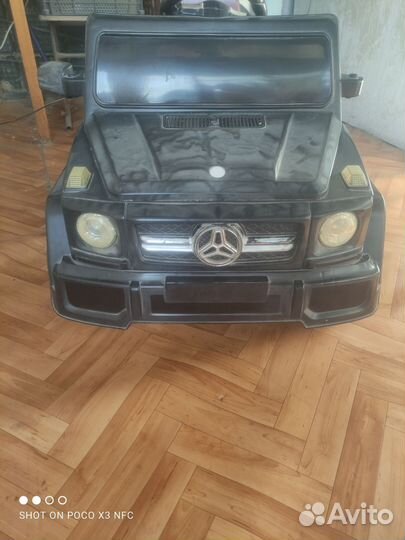 Детский электромобиль mercedes бу