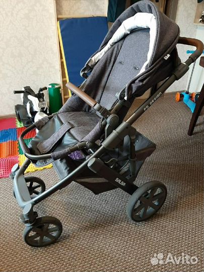 Коляска 2 в 1 бу