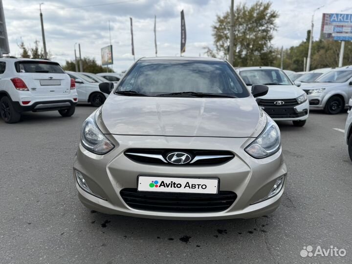 Hyundai Solaris 1.4 МТ, 2013, 187 000 км