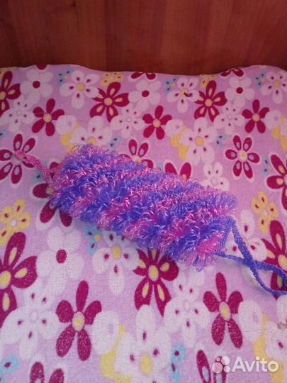 Мочалка ручной работы