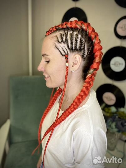 Плетение дредов