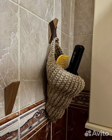 Подвесная корзина для ванной органайзер для фена