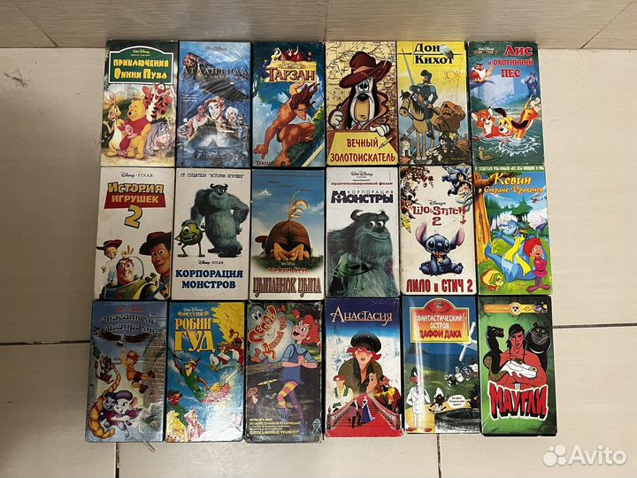Виделкассеты мультфильмы