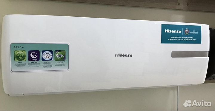 Кондиционер Hisense до 23м2 холод и тепло R32