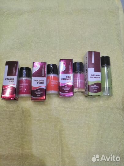 Материалы для ламинирования ресниц