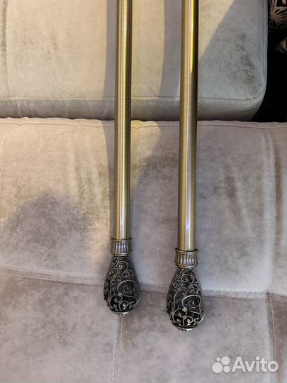 Карнизы для штор двухрядный