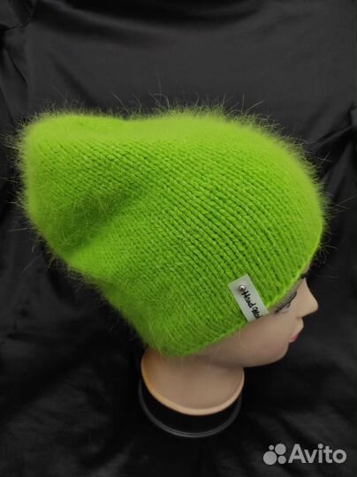 Шапка бини из пуха норки