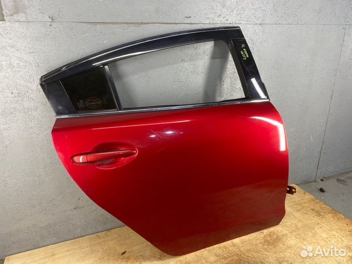 Задняя Правая дверь Mazda 6 Gj 2012+