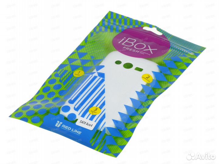 Чехол-накладка для samsung Ace 4 (G313) белая