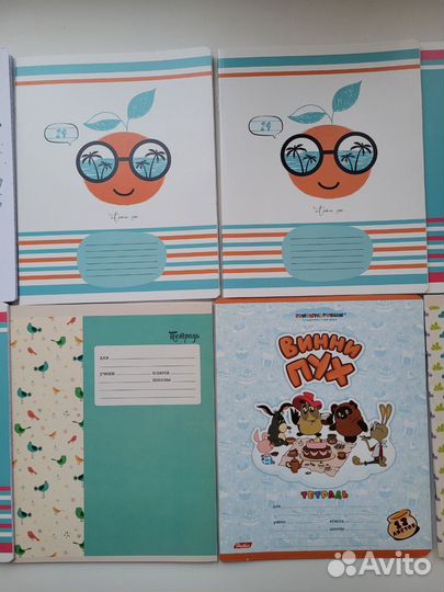 Тетради в клетку 18-24 листа